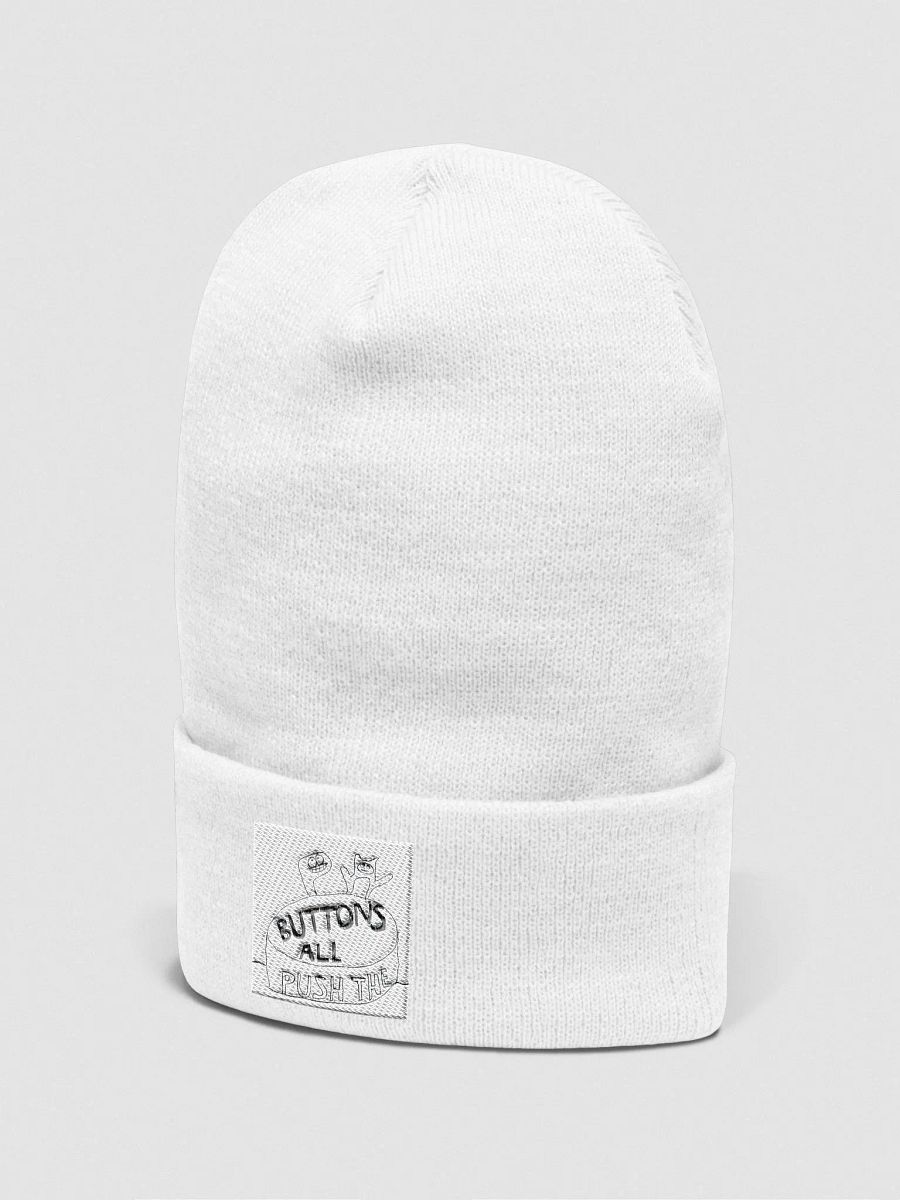 ALL THE BUTTONS beanie product image (2)