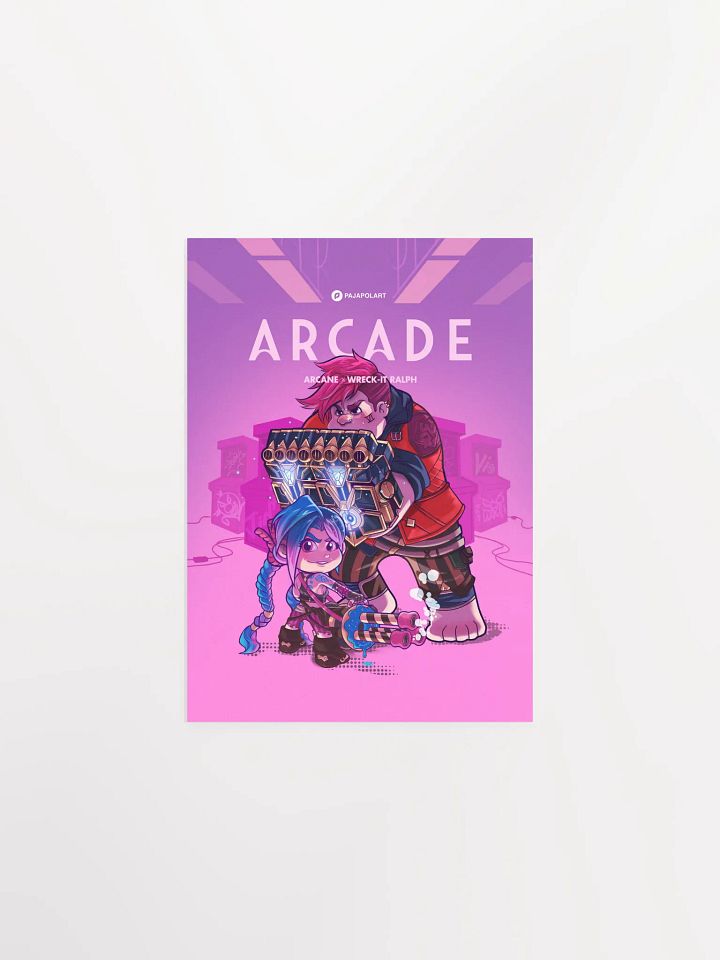 Arcade Mashup - Matte Paper Poster product image (3)