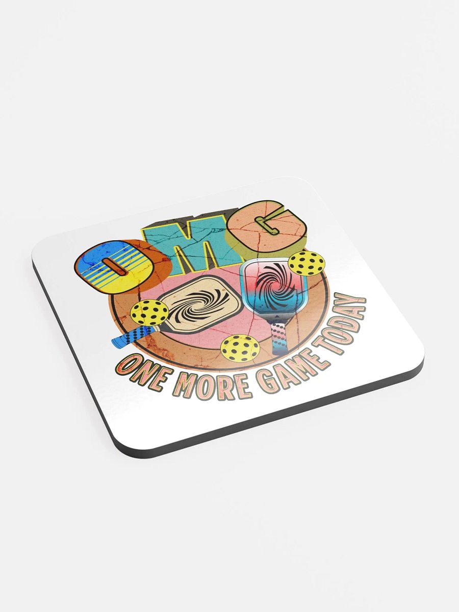 OMG One More Game Today Pickleball Paradise Coasters product image (4)