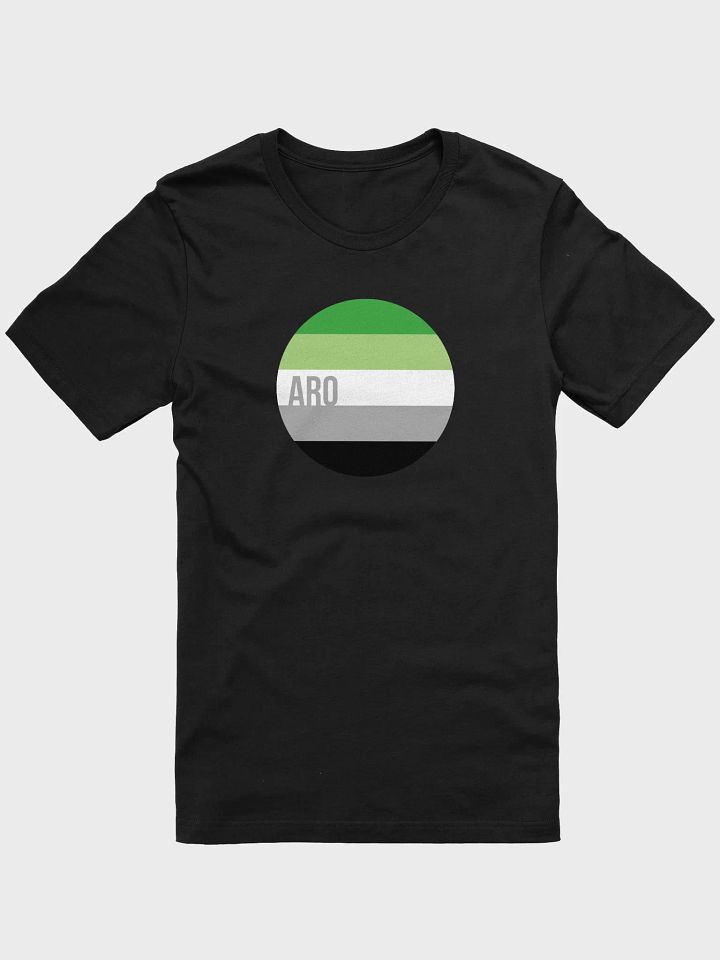 aromantic pride flag t-shirt product image (1)