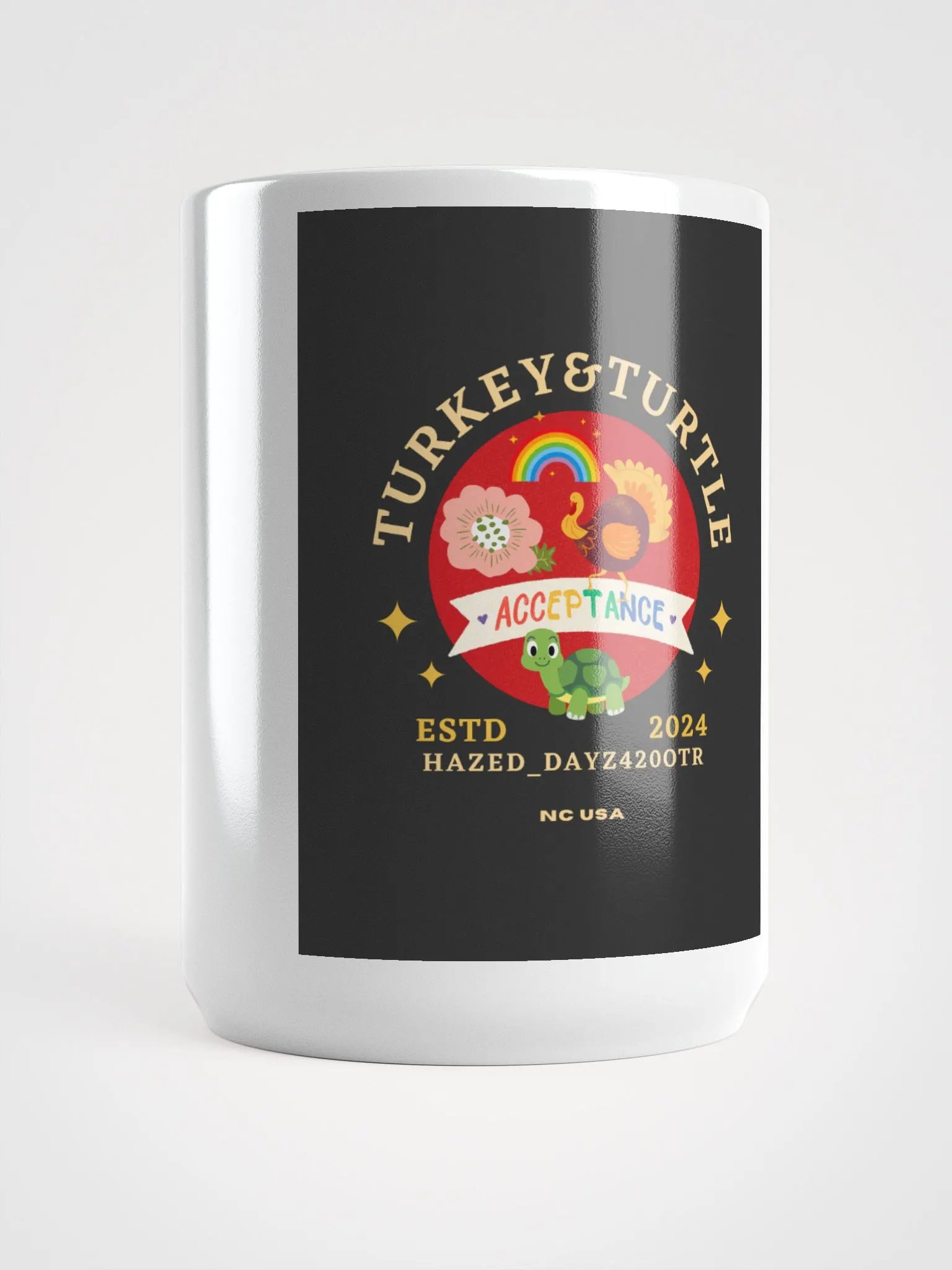 Turkey & Turtle Unity Mug product image (5)