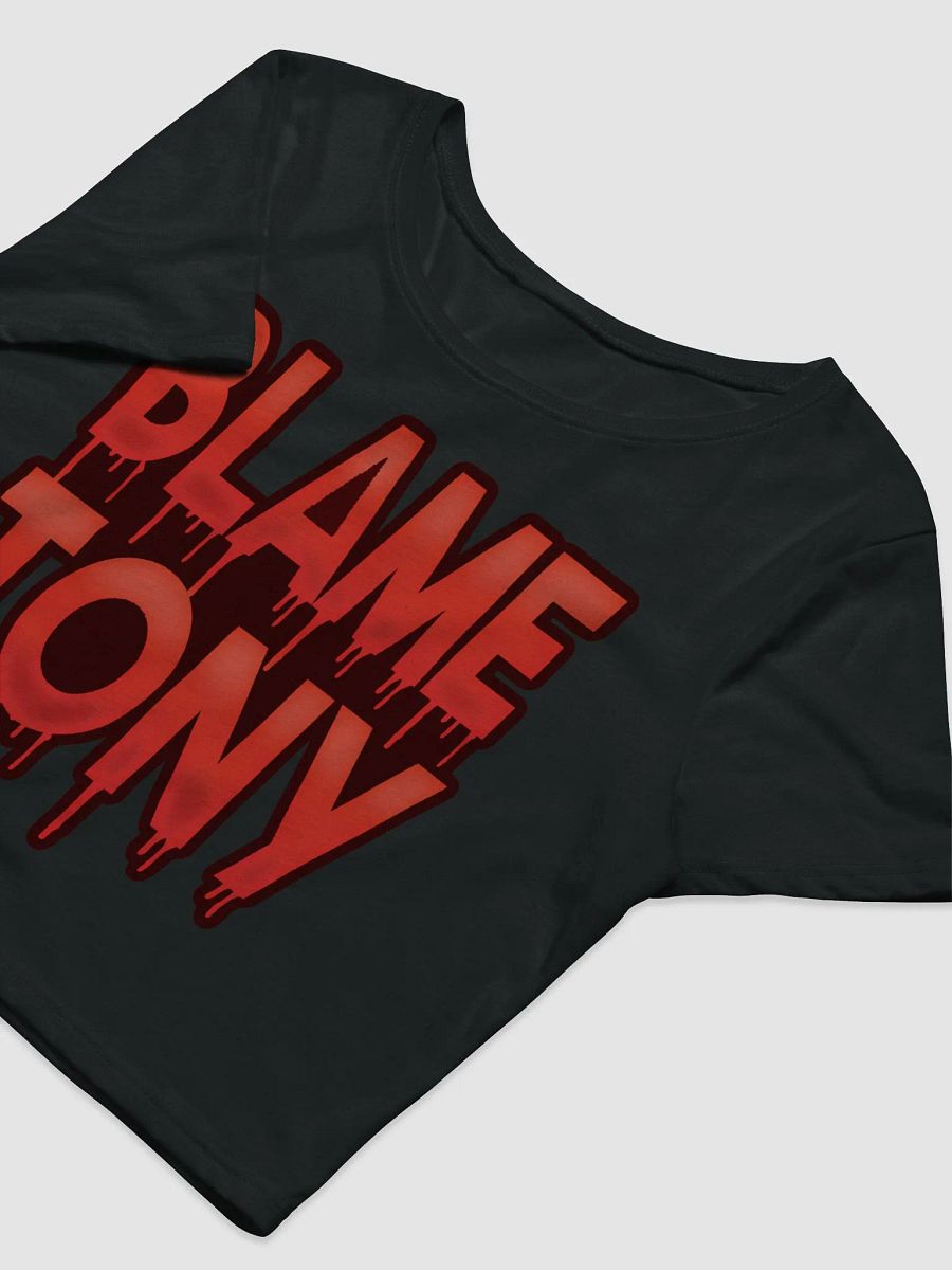 Blame Tony Cropped T-Shirt product image (7)