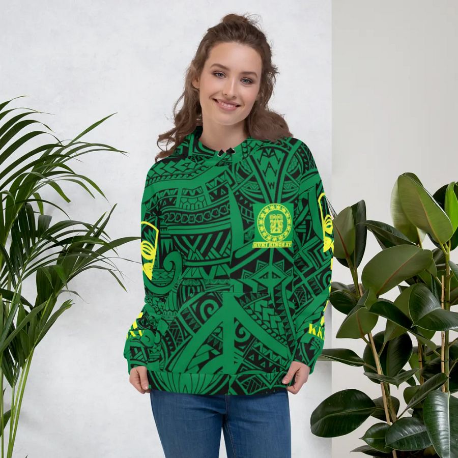 Symmetric Serenity Tatau Ttiki Unisex Hoodie product image (5)