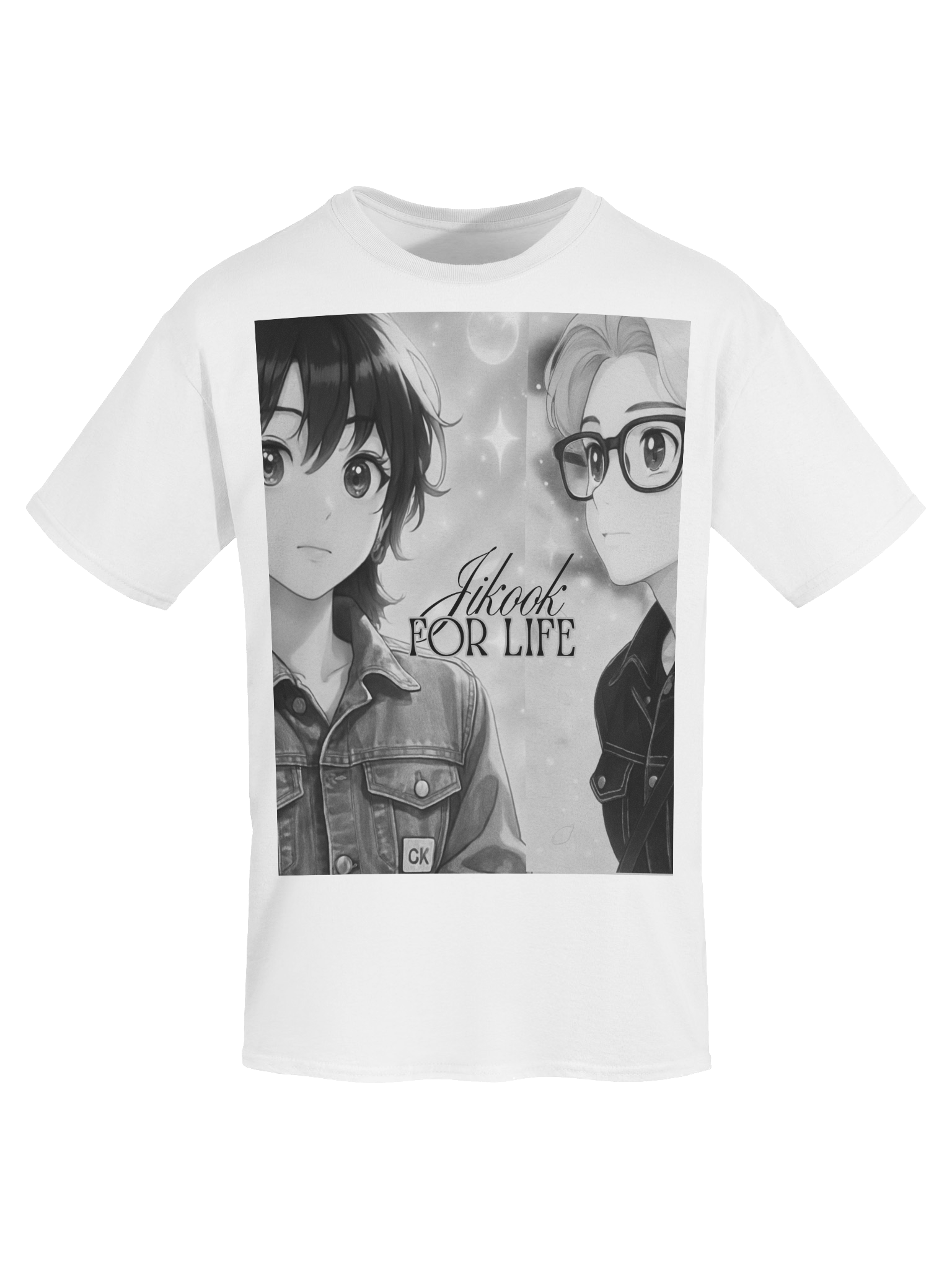 Jikook For Life Anime T-Shirt product image (8)
