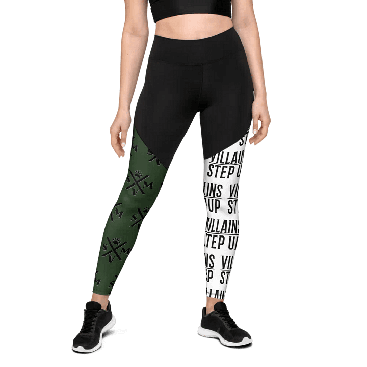 Vibrant Compression Sports Leggings product image (2)