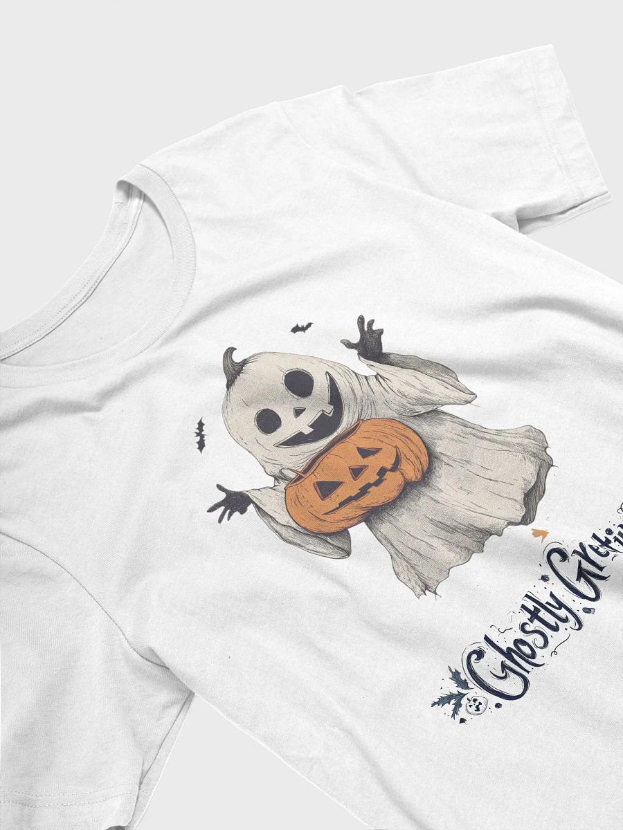 Ghostly Greetings! White Tee product image (3)