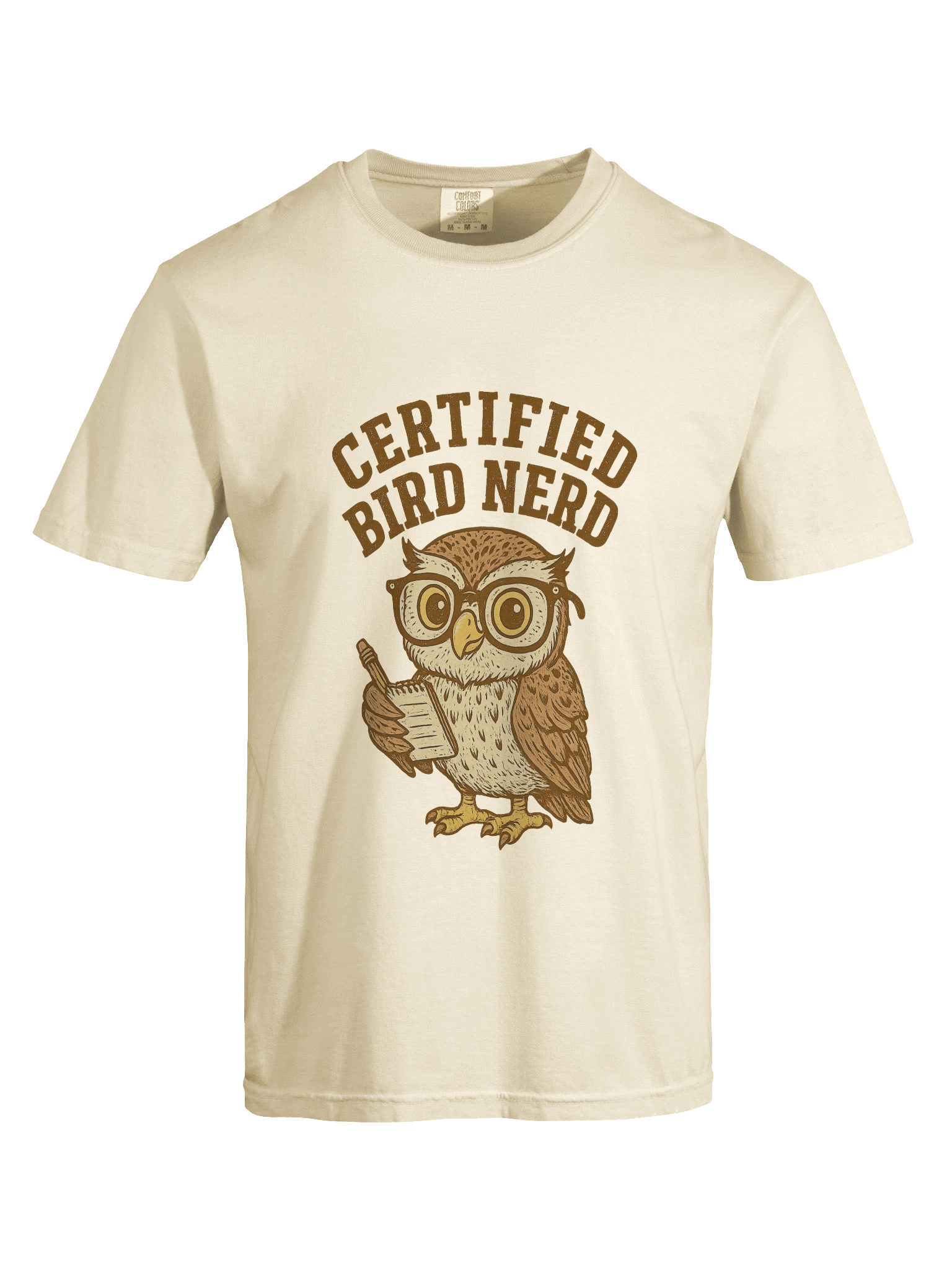 Certified Bird Nerd T shirt for Bird Watchers and bird watching enthusiasts product image (57)