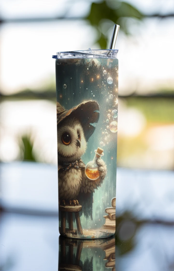 Enchanted Owl Stainless Steel Tumbler product image (1)
