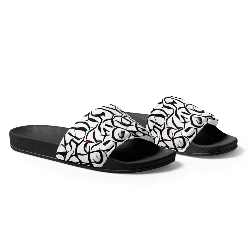 Curly Abstract Pattern - Women's Slides product image (4)