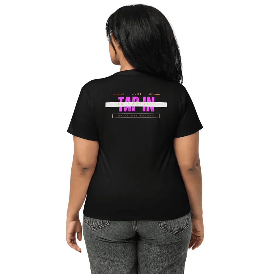 Zen Bear Meditation High-Waisted Tee product image (4)