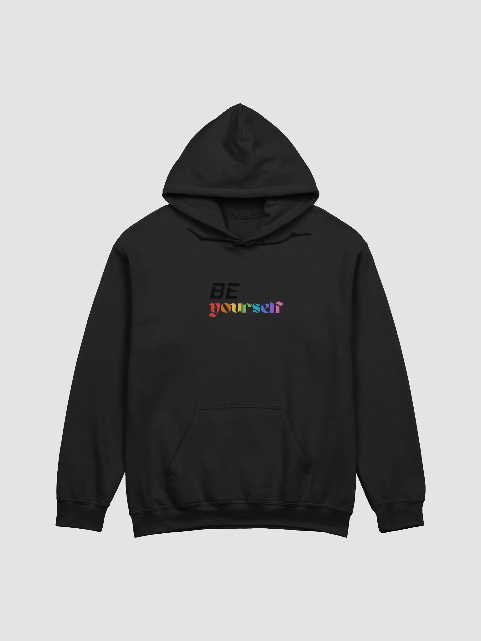 BE yourself hoodie product image (1)