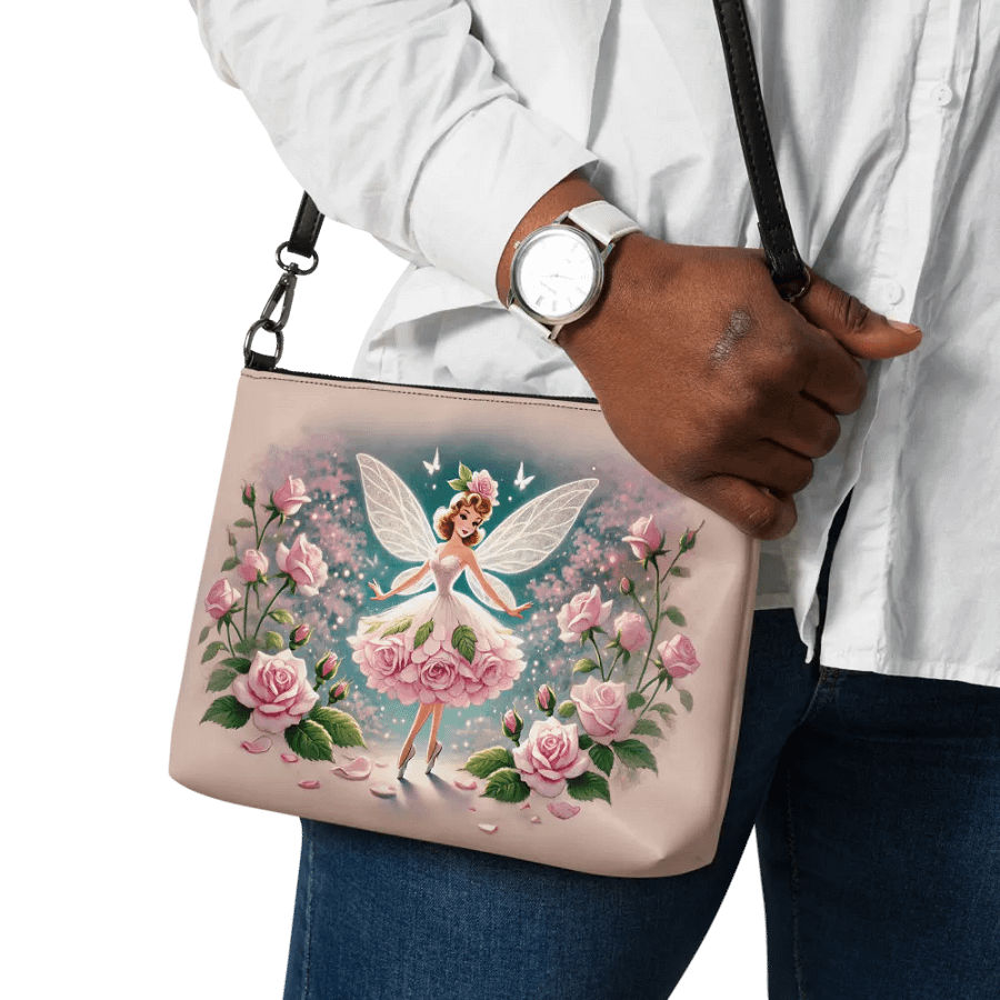 Pink Rose Fairy Crossbody Bag - Fairytale Purse product image (11)