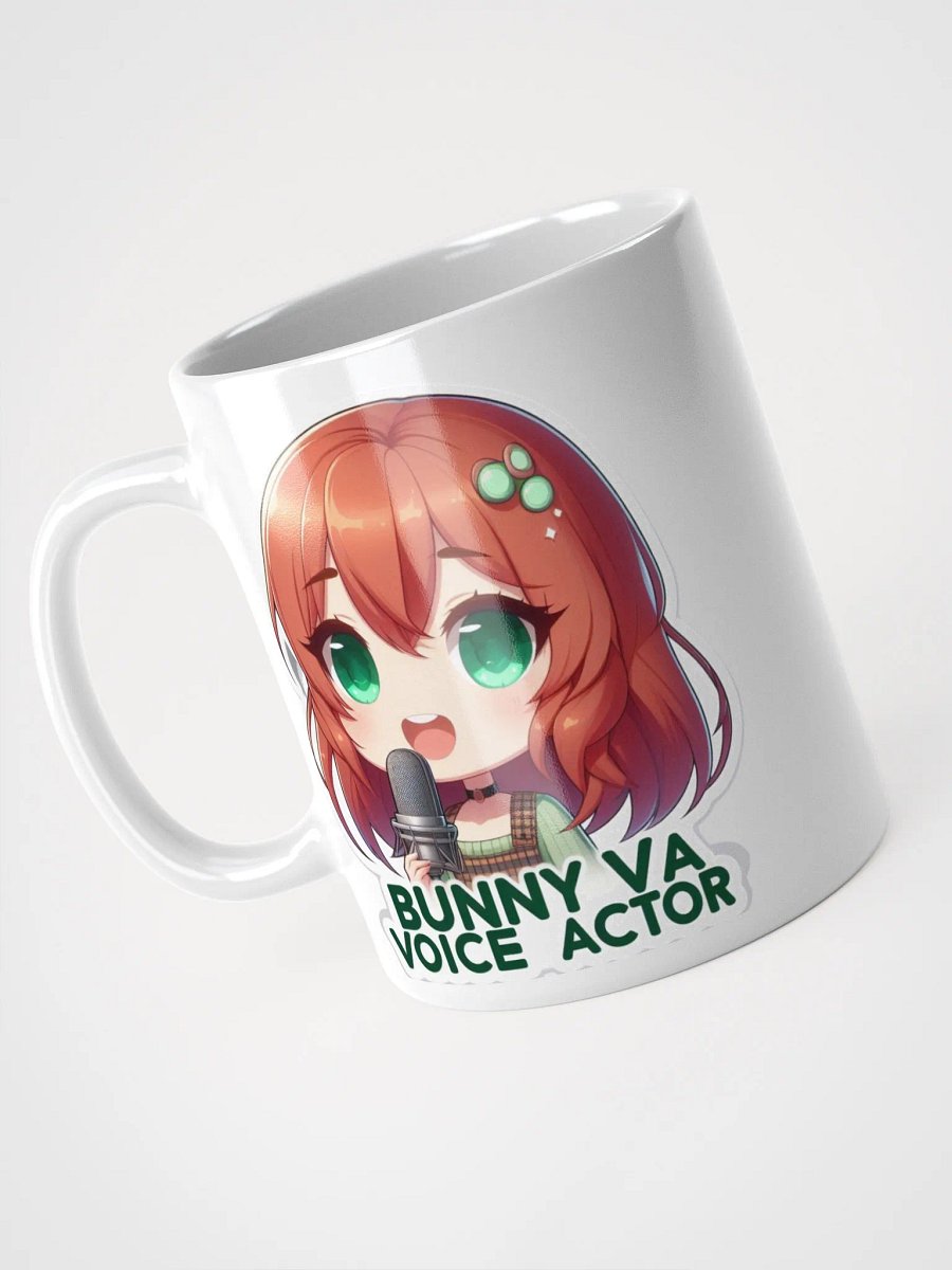 BunnyVA White Glossy Mug product image (3)