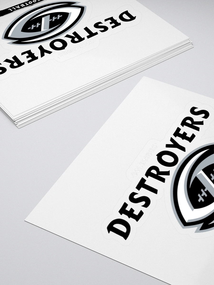 Columbus Destroyers Stickers product image (4)