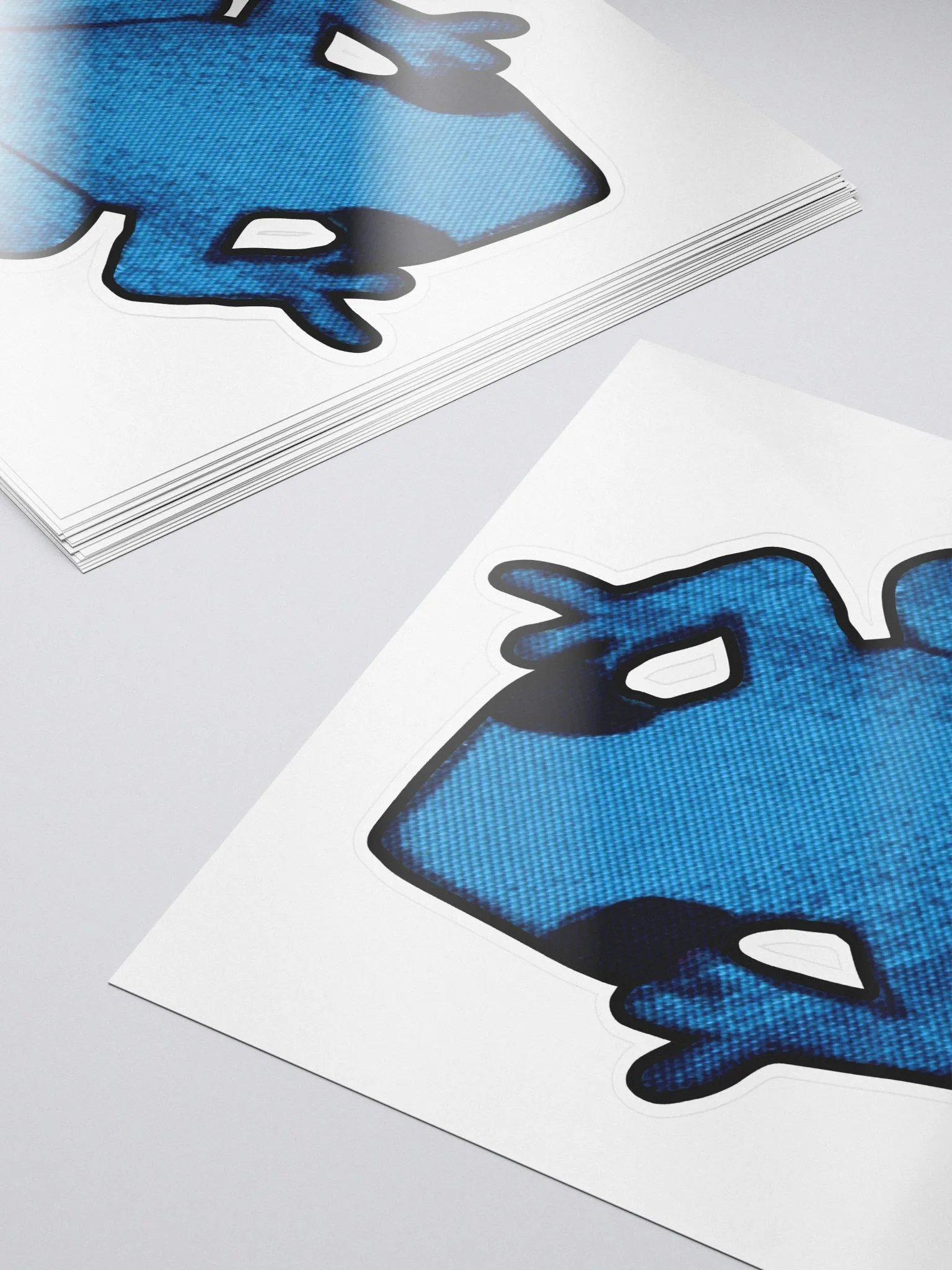 Big Frog Sticker in Cerulean product image (5)