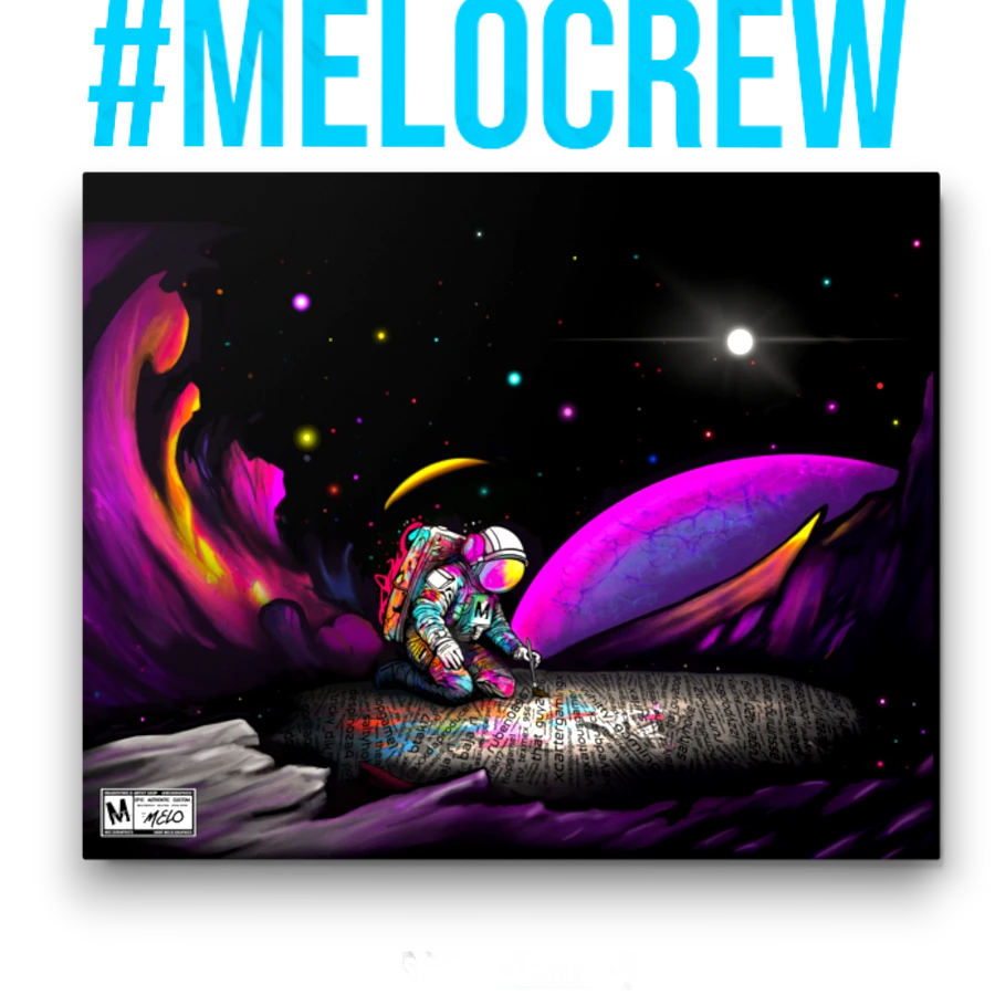 [#MELOtober2023] Personalized MELO CREW Founders - Metal Print | #MadeByMELO product image (2)