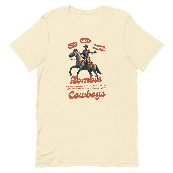 Zombie Cowboy Wild West T-Shirt product image (2)