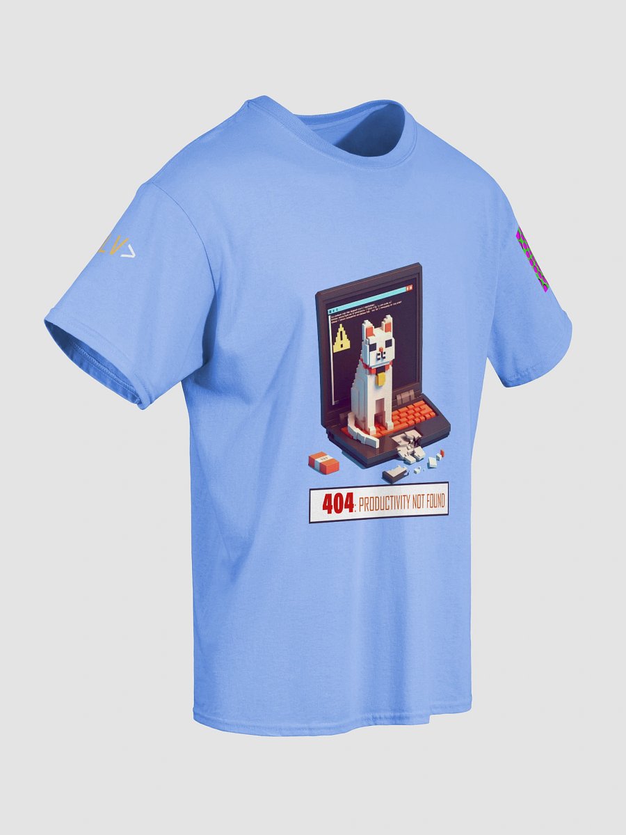 404 Cat Tee – Debug Life, Purr-fectly Broken product image (13)