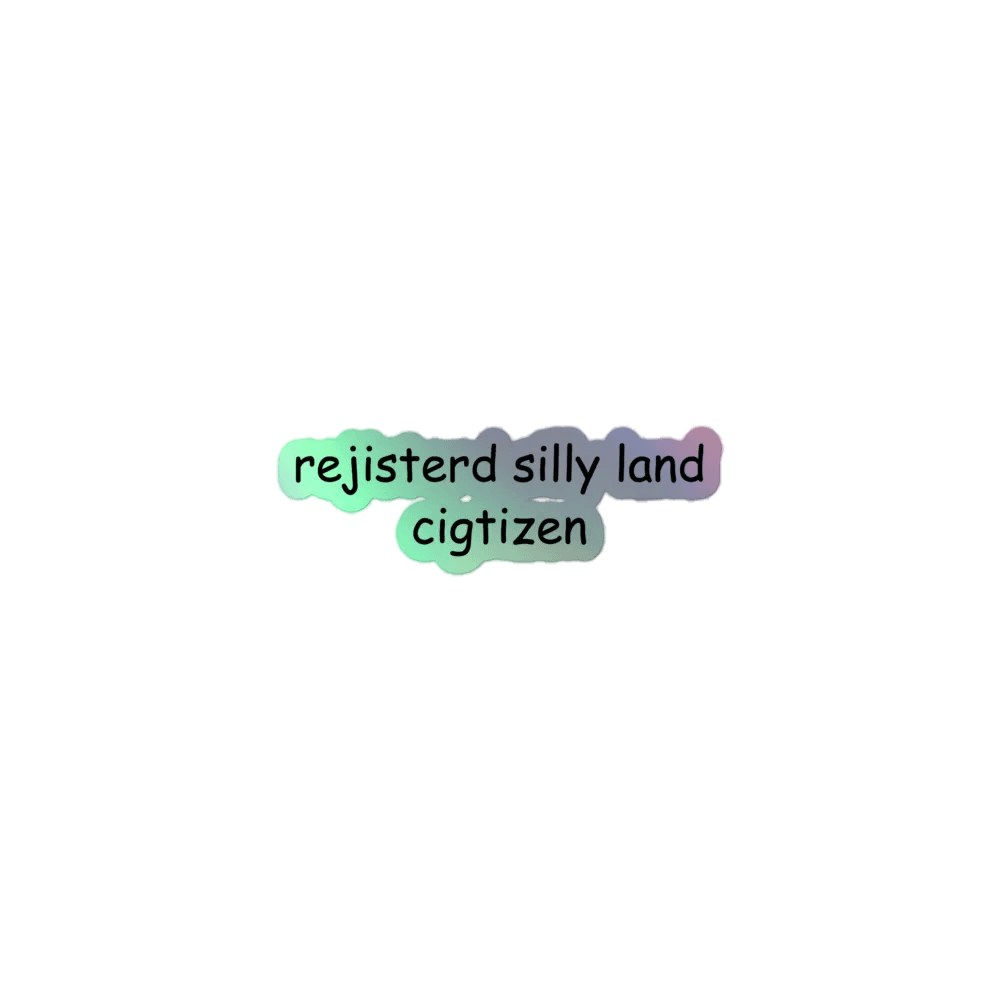 rejisterd silly land cigtizen product image (1)