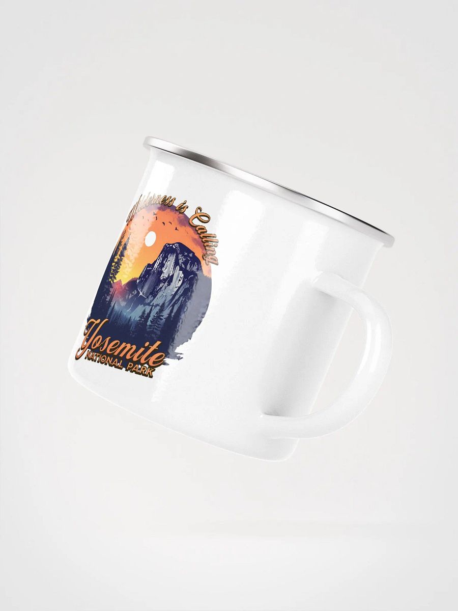 Yosemite National Park, Wilderness is Calling Enamel Mug product image (4)