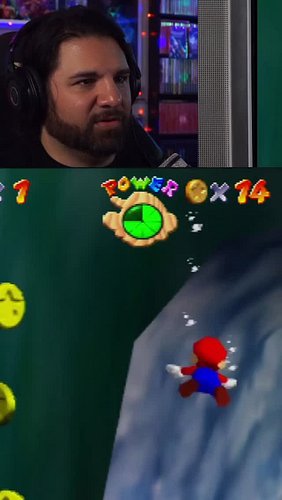 A Trolly 1-UP Underwater in Super Mario 64 

#retrogaming #gaming #mario64 #n64