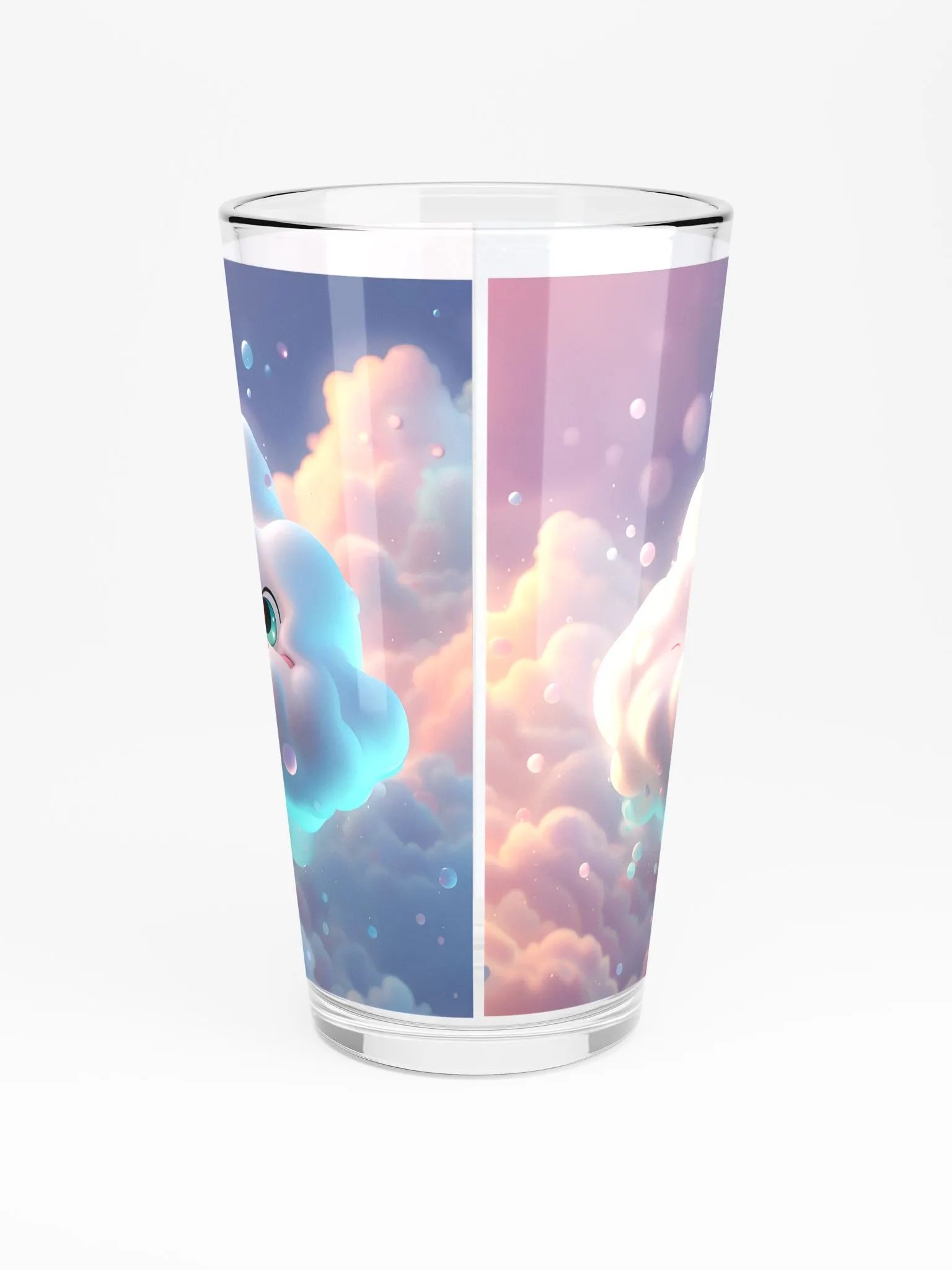 Cute Cloud Pint Glass product image (3)