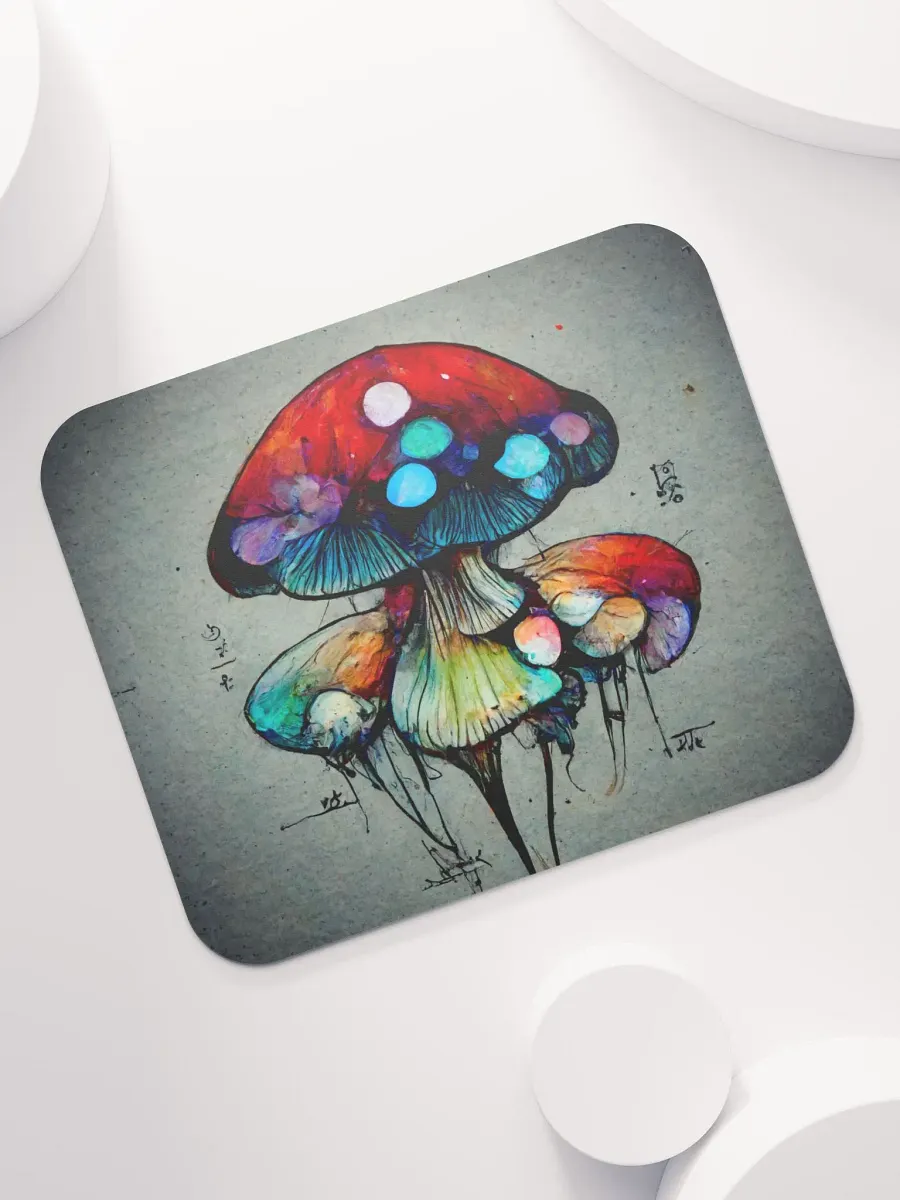 Psychedelic Mushroom Mouse Pad product image (7)