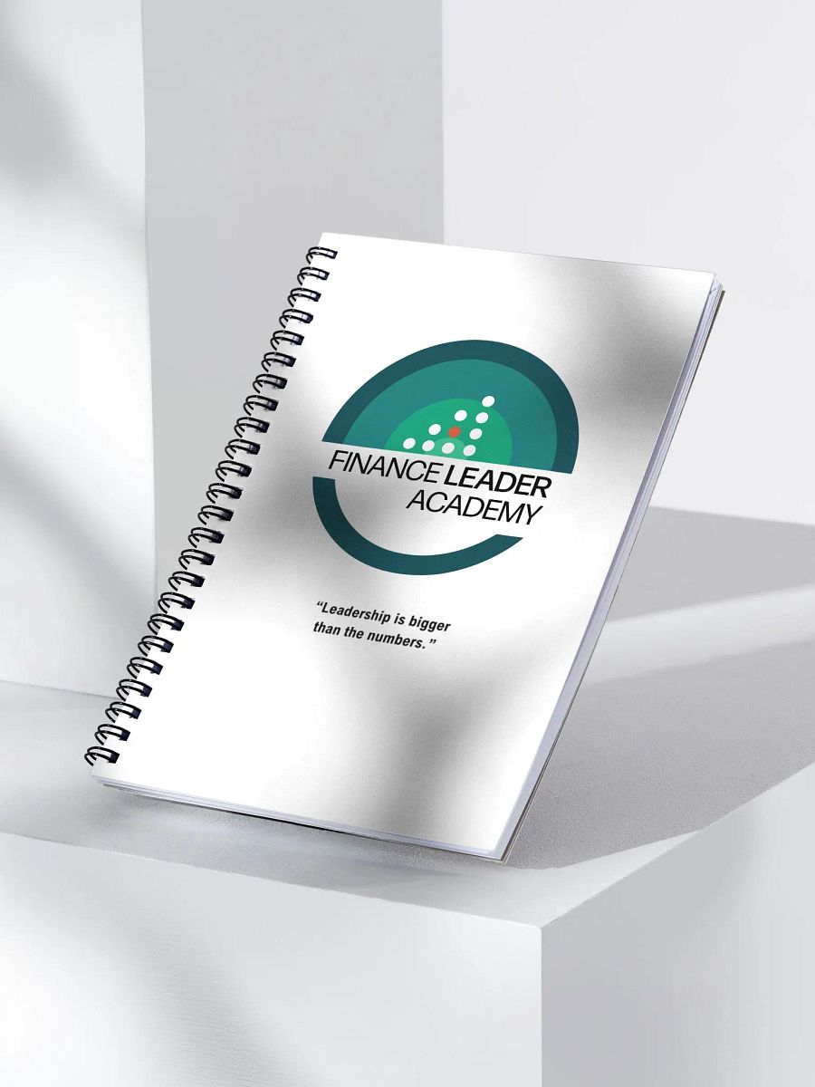 Finance Leadership Notebook product image (3)