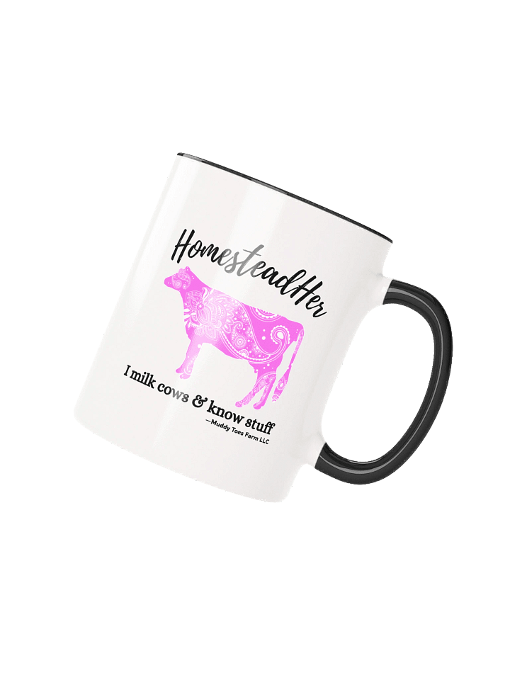 HomesteadHer Paisley Cow Ceramic Mug product image (2)