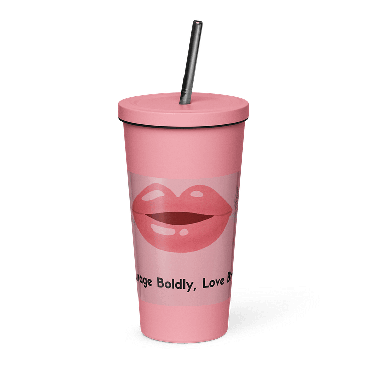 Brave Love Insulated Tumbler product image (1)