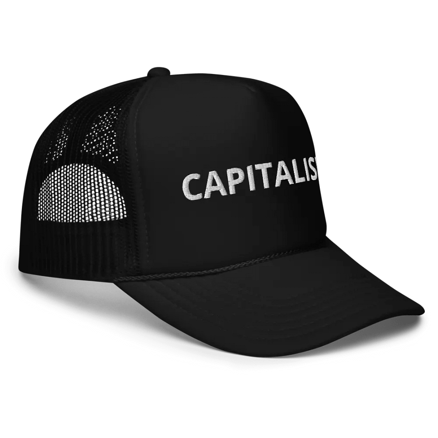 Capitalism - Funny Embroidered Hat Trucker Cap product image (5)