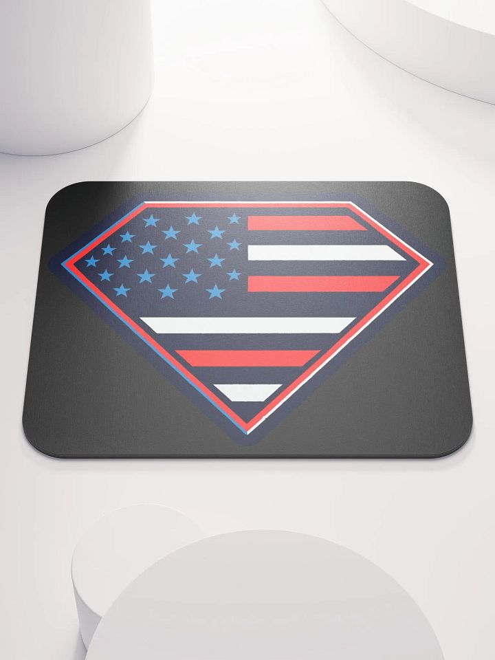 Mouse Pad: Dark MAGA Diamond product image (1)