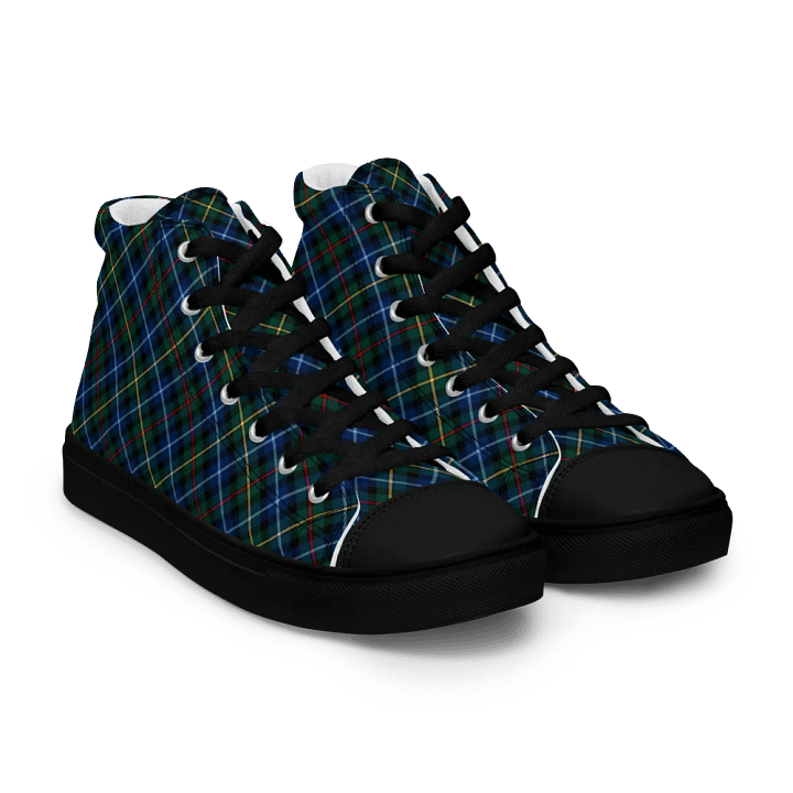 Smith Tartan Men's High Top Shoes product image (1)