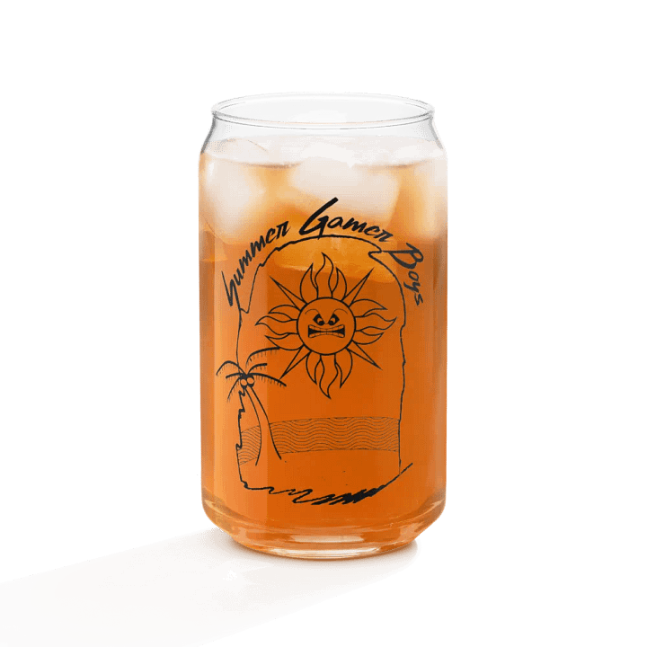 Summer Gamer Boys Beer-Shaped Glass product image (1)