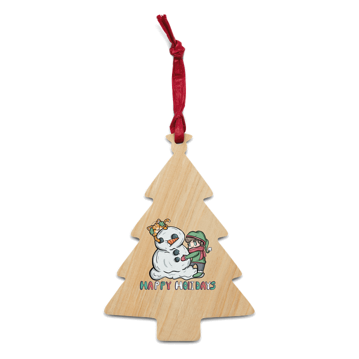 Arcade Warrior Happy Holidays Ornament Christmas 2025 product image (1)