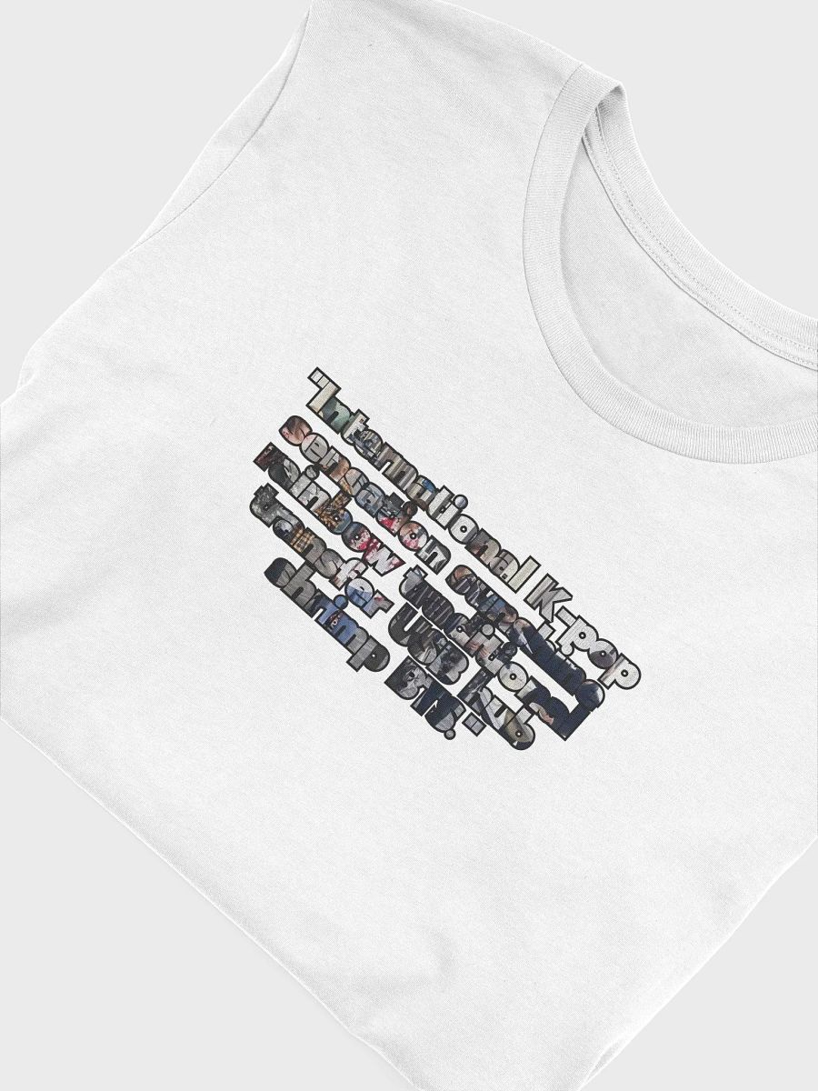 “International kpop sensation sunshine rainbow traditional transfer USB hub shrimp BTS.” T-Shirt T-Shirt product image (5)