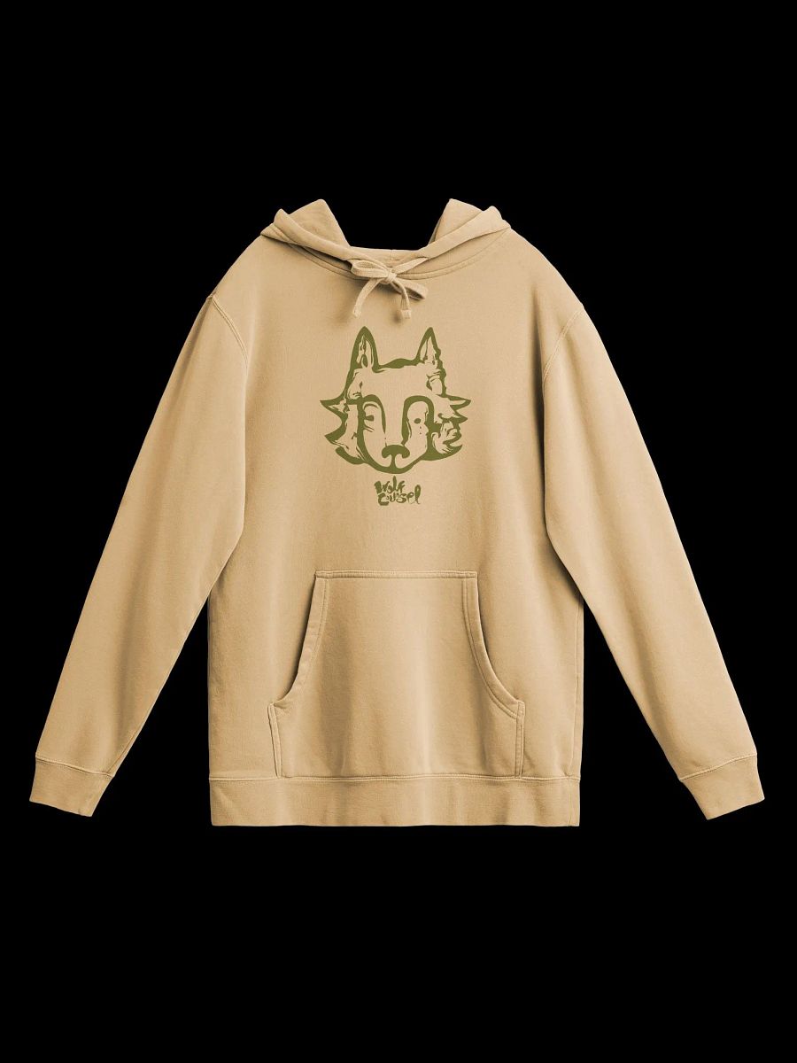 Wolf Counsel Independent Trading Co. Pigment Dyed Hoodie (Front Patch) product image (1)