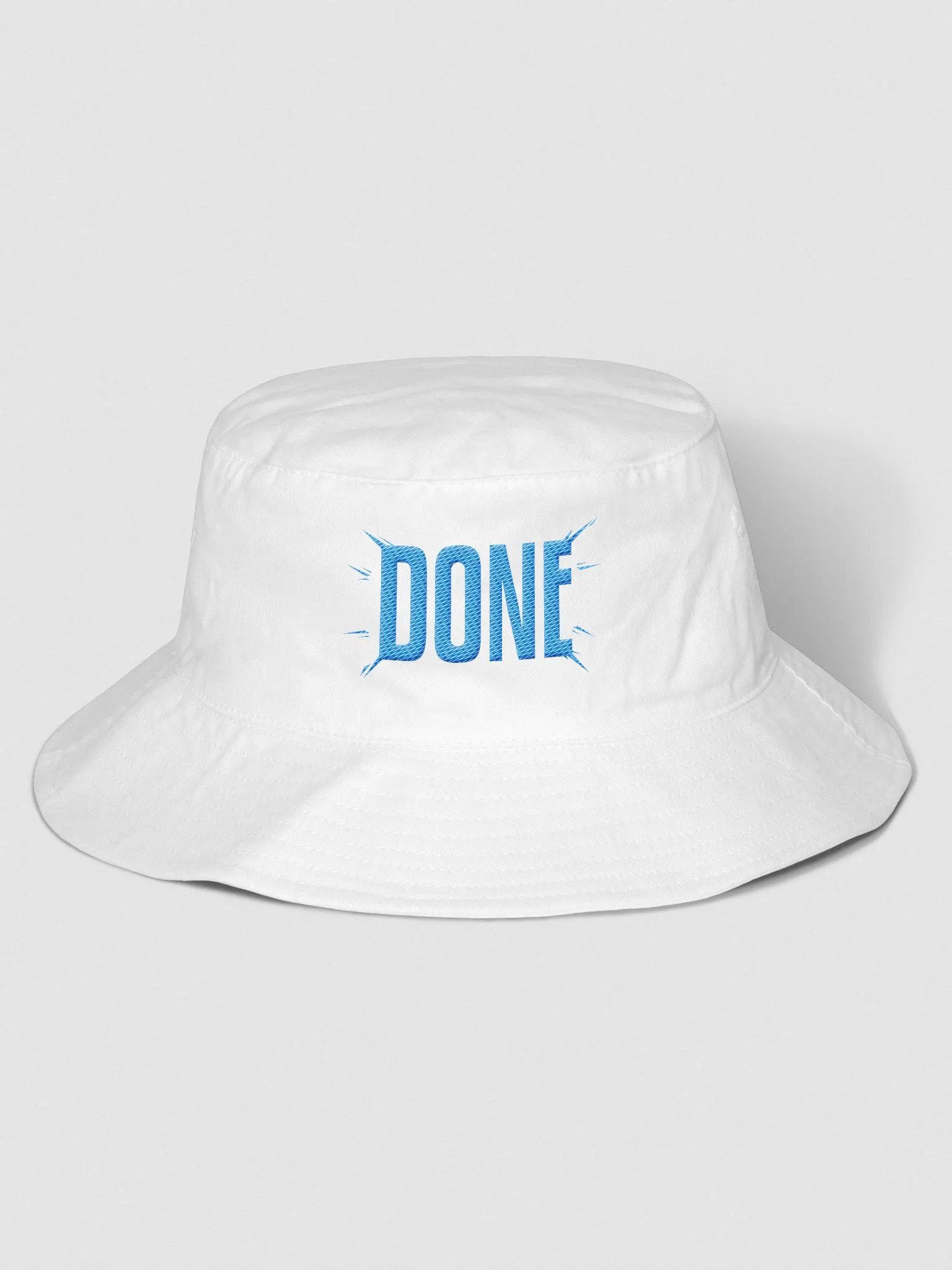 'DONE' Blue Bucket Hat product image (2)