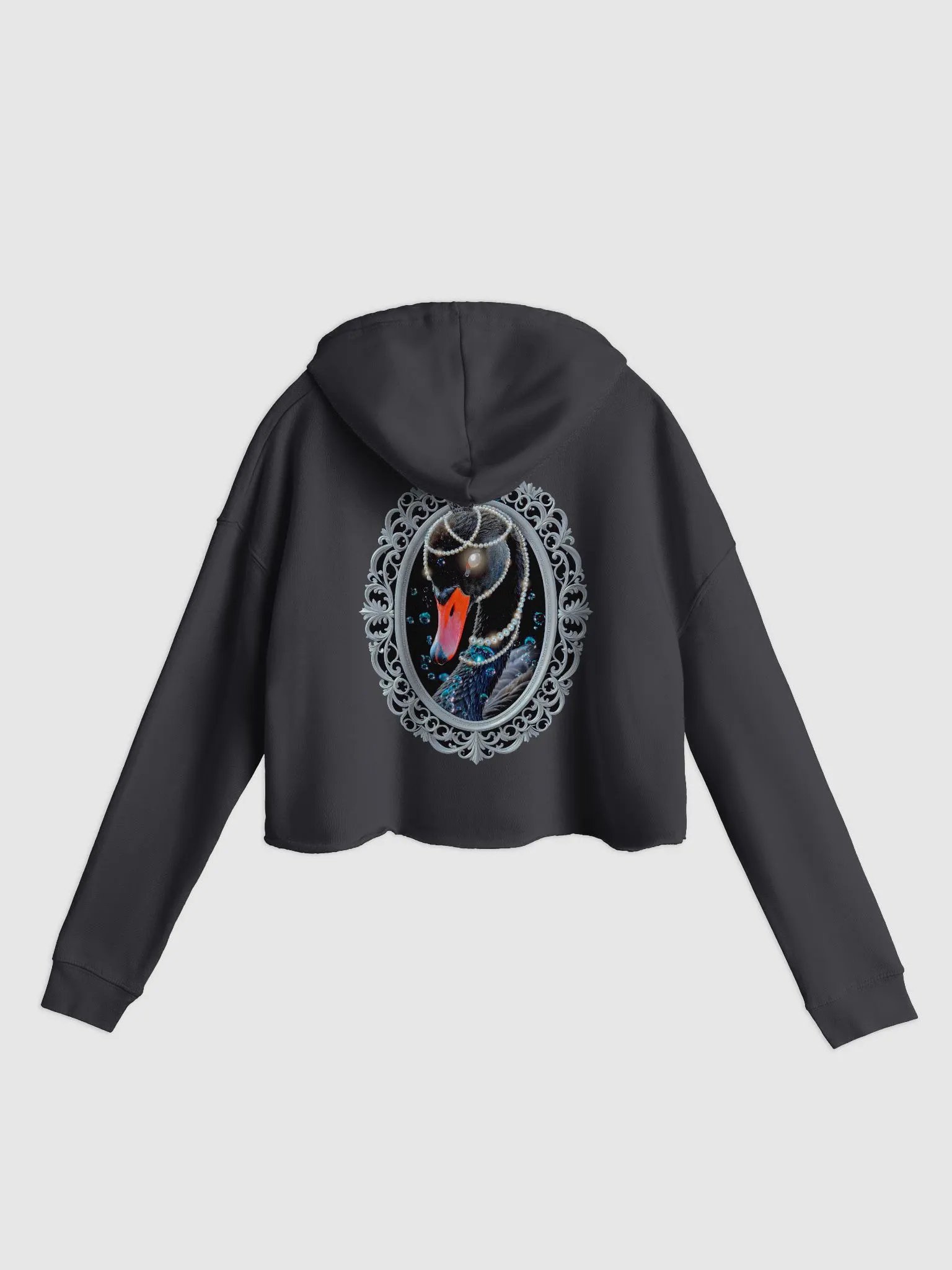 Swan Song Cropped Hoodie product image (1)