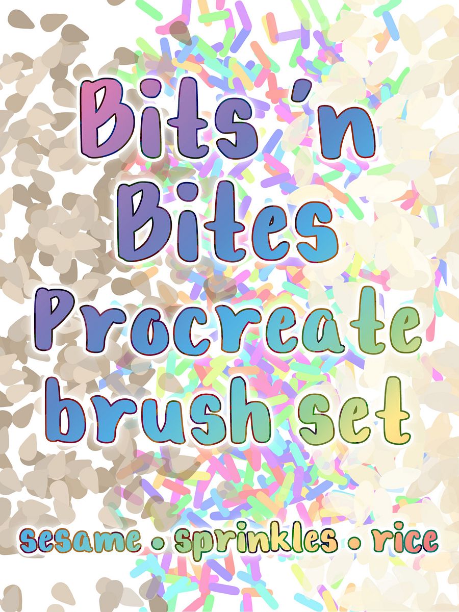 Bits & Bites Procreate Brushset product image (1)
