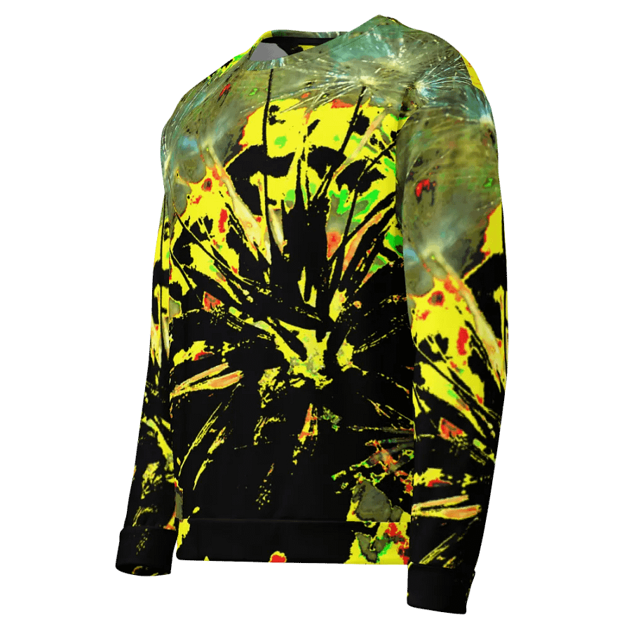 Bright Abstract Dandelion Clock Unisex Sweatshirt product image (5)