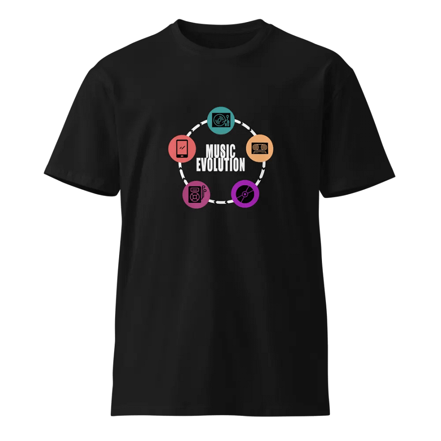 Music Evolution (black) product image (1)
