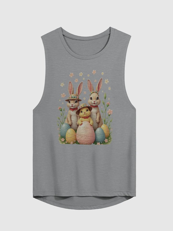 Floral Easter Bunny Women's Muscle Tank product image (1)