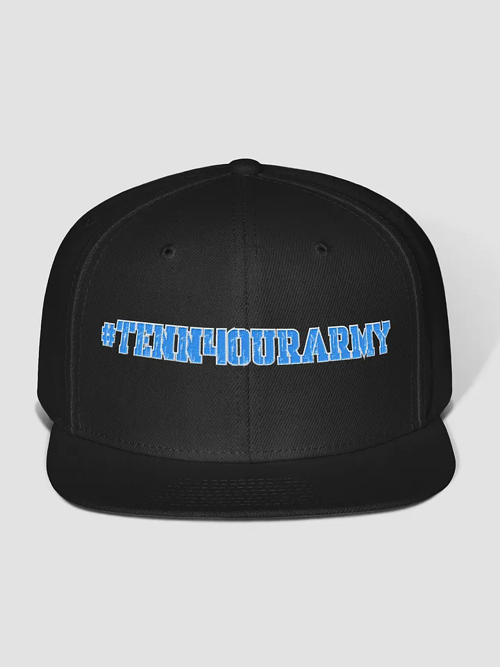 #TENN4OURARMY Teal (EMBROIDERED) SNAPBACK CAP product image (1)