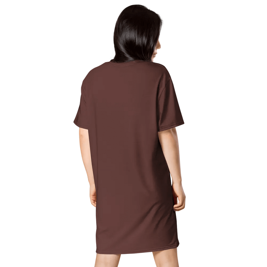 Minimalist Athleisure Chic T-Shirt Dress product image (3)