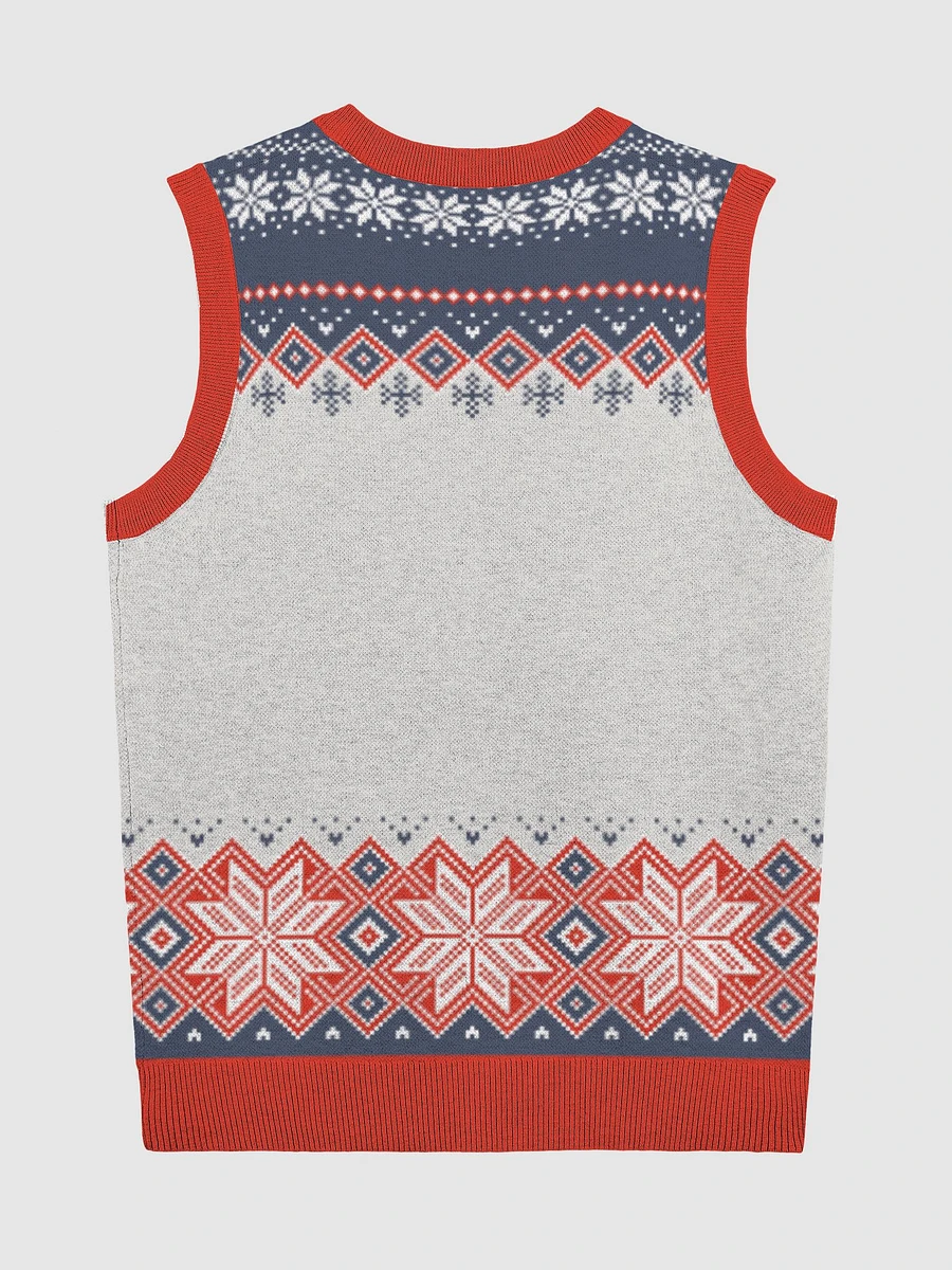 Frog Pinup Ugly Christmas Sweater Vest (Men's Sizing) product image (6)
