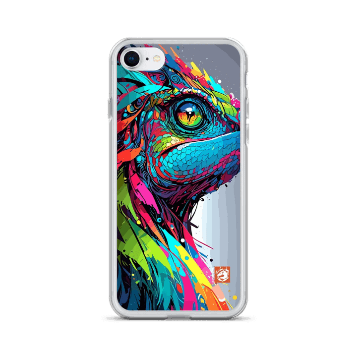 Vibrant Lizard Abstract iPhone Case product image (24)