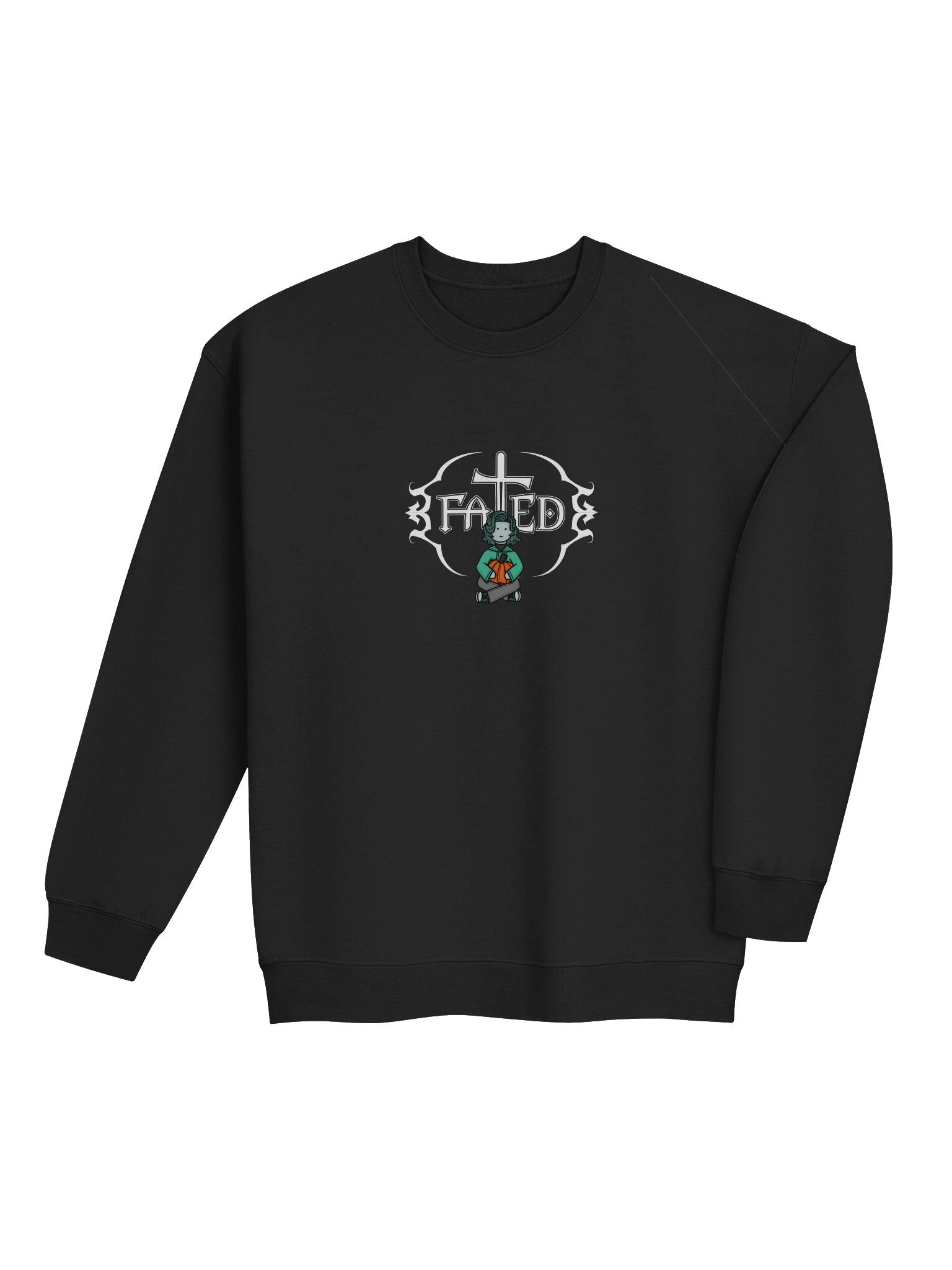 Limited Edition Fall Crewneck – Nimue with a Pumpkin product image (3)