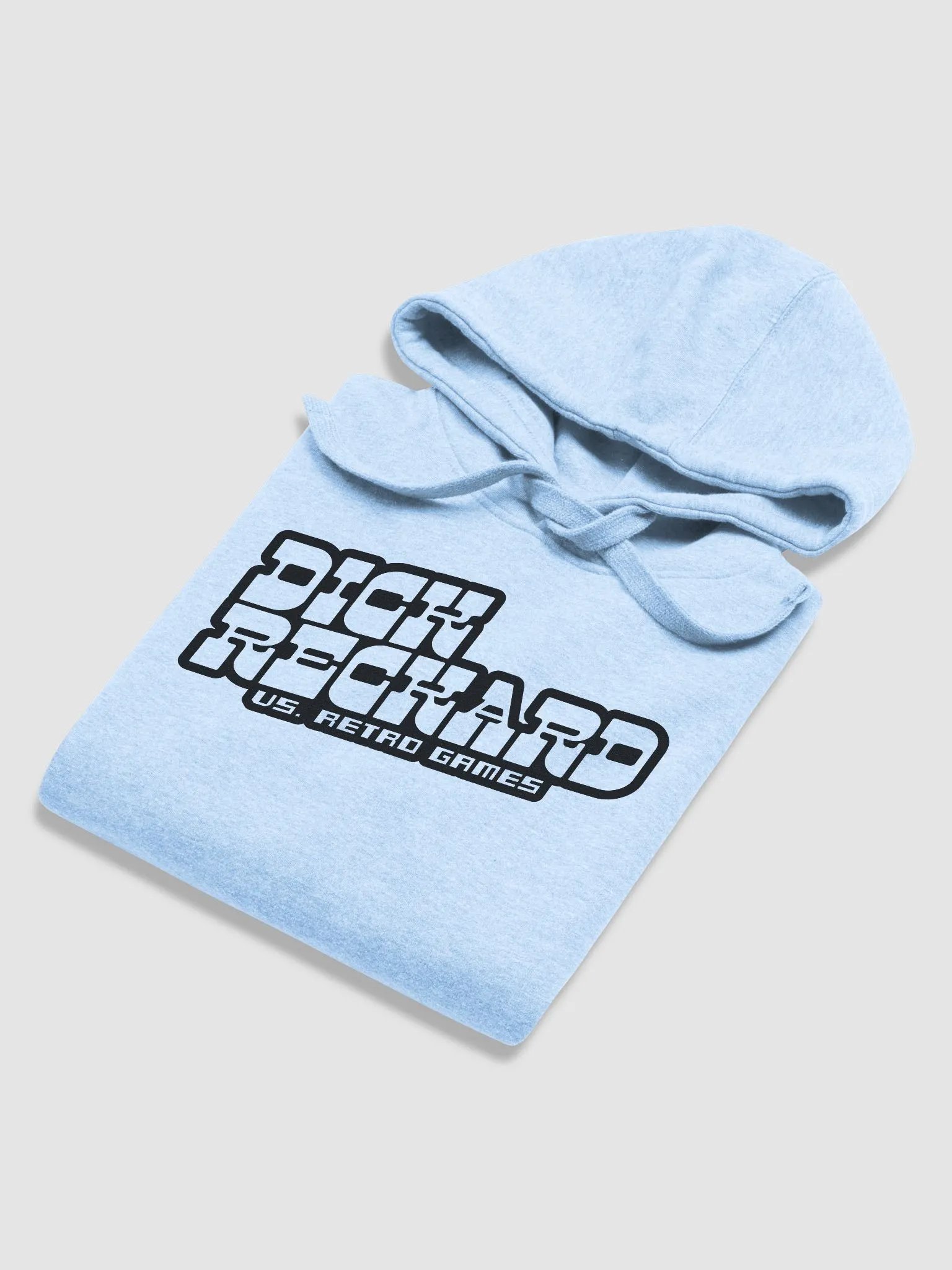 Dick Reckard vs Retro Games MonoBlack Logo Unisex Hoodie product image (6)