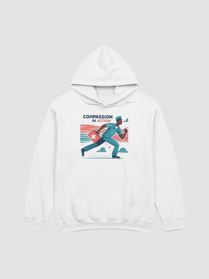 Compassion in Action Nurse Hoodie product image (1)